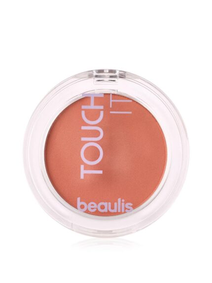 رژگونه پودری رنگ peach هلویی BEAULIS