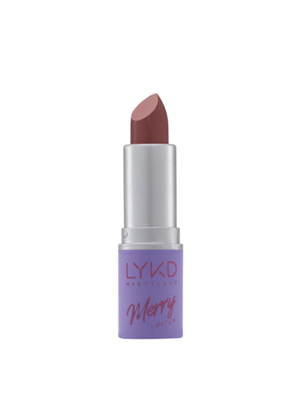 رژلب براق جامد MERRY LYKD رنگ 516 warm pink