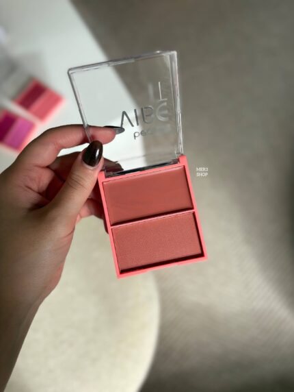 رژگونه دو تاییی بیولیس رنگ peachy glow