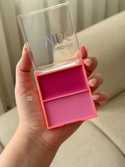 رژگونه دوتایی بیولیس رنگ pink mirage