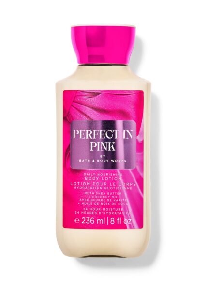 لوسیون بدن bath & body رایحه perfect in pink