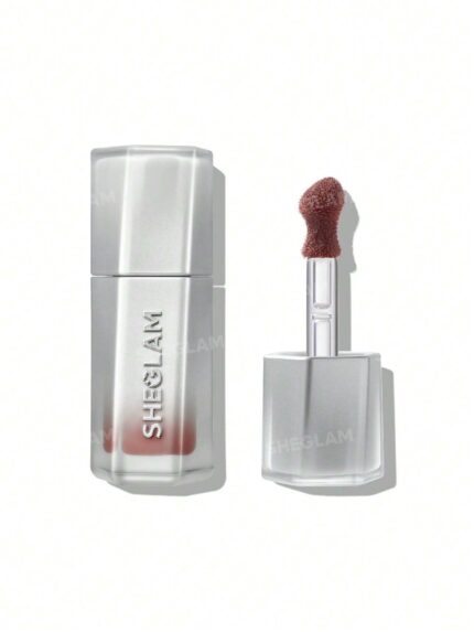 لیپ گلاس 12 ساعته sheglam مدل lock air رنگ sepia kiss